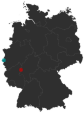 Deutschlandkarte: Wo liegt ?