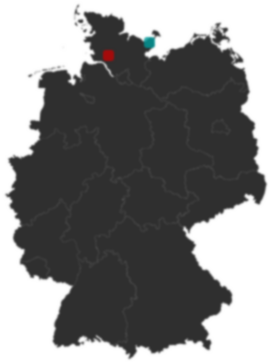 Deutschlandkarte: Wo liegt ?