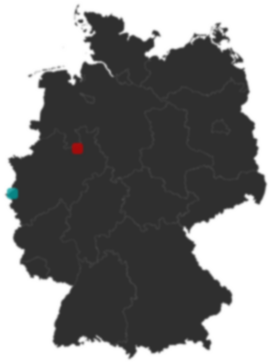 Deutschlandkarte: Wo liegt ?