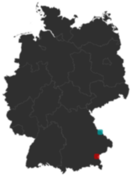 Deutschlandkarte: Wo liegt ?