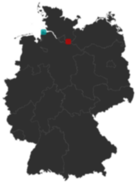 Deutschlandkarte: Wo liegt ?