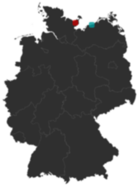 Deutschlandkarte: Wo liegt ?