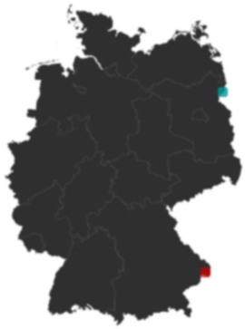 Deutschlandkarte: Wo liegt ?