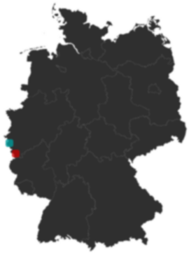 Deutschlandkarte: Wo liegt ?