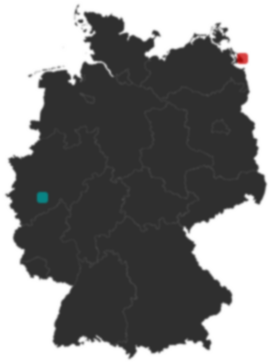 Deutschlandkarte: Wo liegt ?