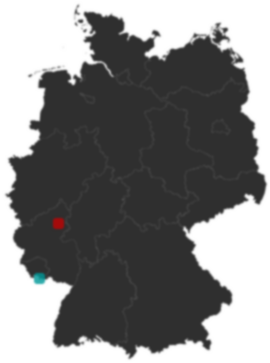 Deutschlandkarte: Wo liegt ?