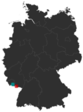 Deutschlandkarte: Wo liegt ?