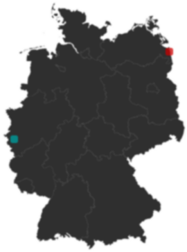 Deutschlandkarte: Wo liegt ?