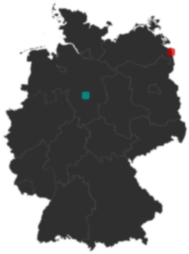 Deutschlandkarte: Wo liegt ?