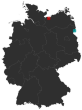 Deutschlandkarte: Wo liegt ?