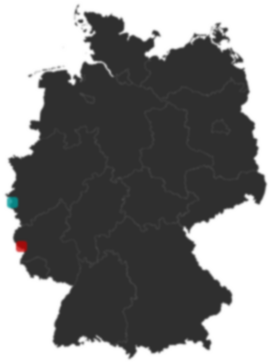 Deutschlandkarte: Wo liegt ?