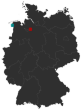 Deutschlandkarte: Wo liegt ?