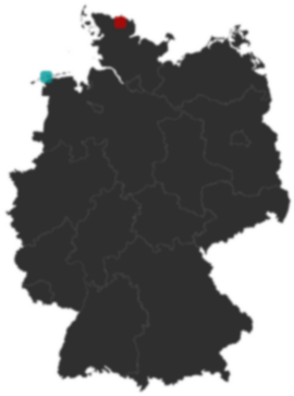 Deutschlandkarte: Wo liegt ?