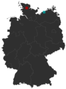 Deutschlandkarte: Wo liegt ?