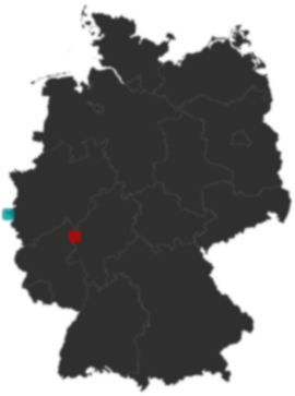 Deutschlandkarte: Wo liegt ?