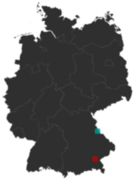 Deutschlandkarte: Wo liegt ?