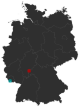Deutschlandkarte: Wo liegt ?