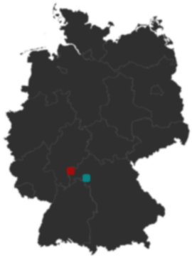 Deutschlandkarte: Wo liegt ?