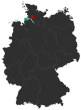 Deutschlandkarte: Wo liegt ?
