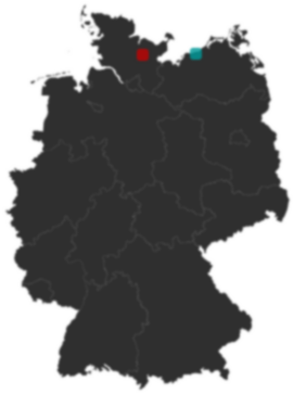 Deutschlandkarte: Wo liegt ?