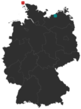 Deutschlandkarte: Wo liegt ?