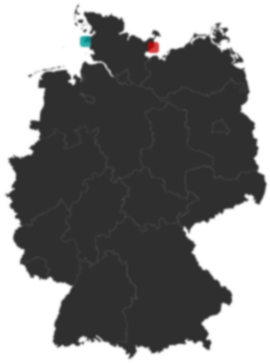 Deutschlandkarte: Wo liegt ?