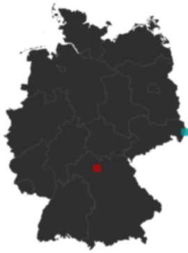 Deutschlandkarte: Wo liegt ?