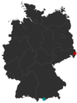 Deutschlandkarte: Wo liegt ?