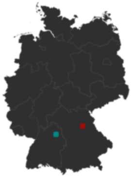 Deutschlandkarte: Wo liegt ?