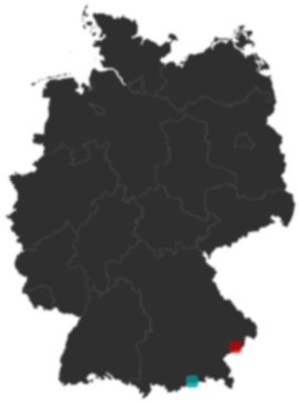 Deutschlandkarte: Wo liegt ?