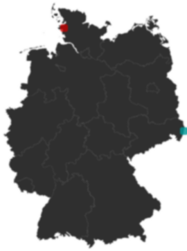 Deutschlandkarte: Wo liegt ?