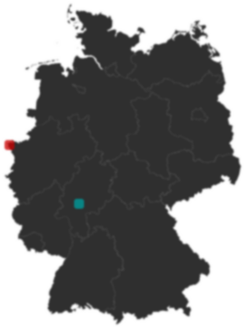 Deutschlandkarte: Wo liegt ?