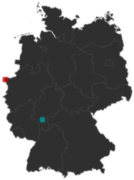 Deutschlandkarte: Wo liegt ?