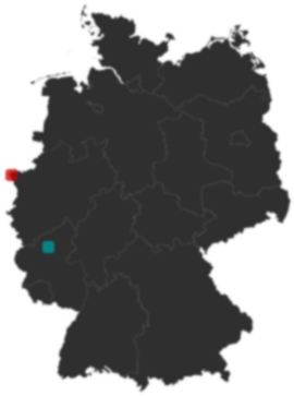 Deutschlandkarte: Wo liegt ?