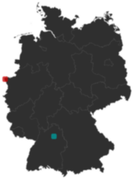 Deutschlandkarte: Wo liegt ?