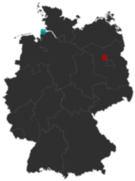Deutschlandkarte: Wo liegt ?