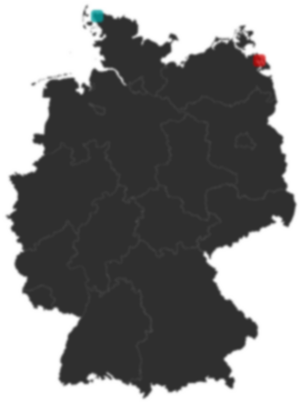 Deutschlandkarte: Wo liegt ?