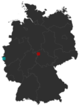 Deutschlandkarte: Wo liegt ?