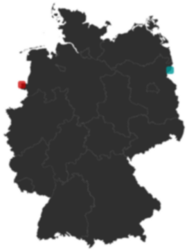 Deutschlandkarte: Wo liegt ?