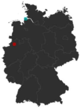 Deutschlandkarte: Wo liegt ?