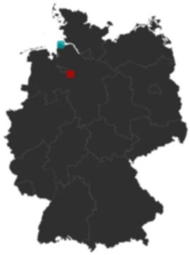 Deutschlandkarte: Wo liegt ?