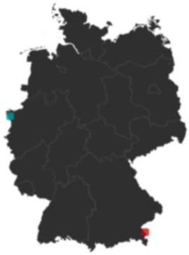 Deutschlandkarte: Wo liegt ?