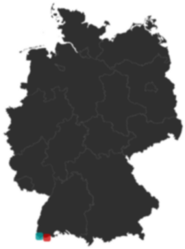 Deutschlandkarte: Wo liegt ?
