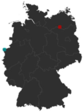 Deutschlandkarte: Wo liegt ?
