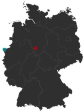 Deutschlandkarte: Wo liegt ?