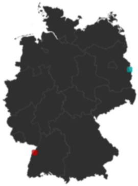 Deutschlandkarte: Wo liegt ?
