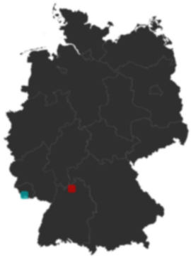Deutschlandkarte: Wo liegt ?