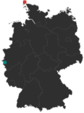 Deutschlandkarte: Wo liegt ?