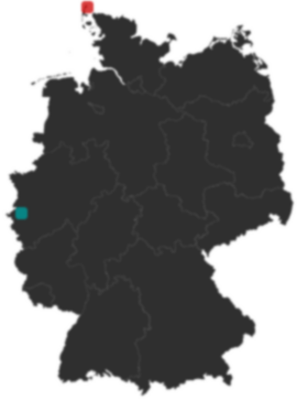 Deutschlandkarte: Wo liegt ?