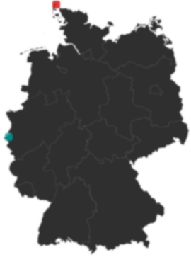 Deutschlandkarte: Wo liegt ?
